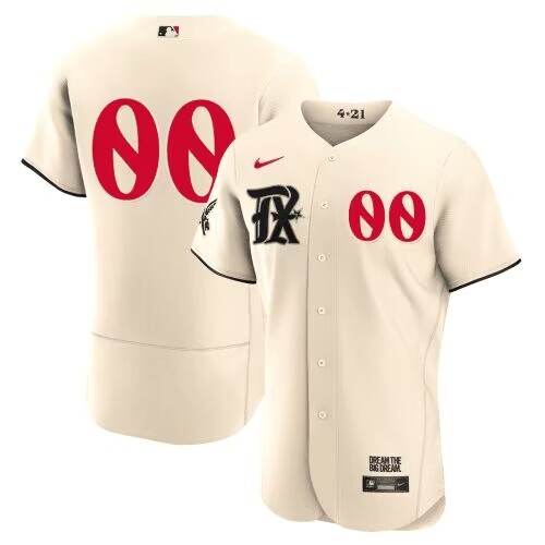 Youth Texas Rangers ACTIVE PLAYER Custom 2023 Cream City Connect Stitched Baseball Jersey